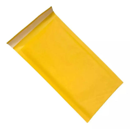 50 Sobres Burbuja Adhes 13 X 23cm Bubble Mailers Amarillo - ADHES