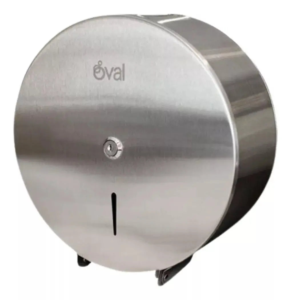 Despachador Papel Jumbo Oval Inoxidable Uso Rudo Indutrial - Oval