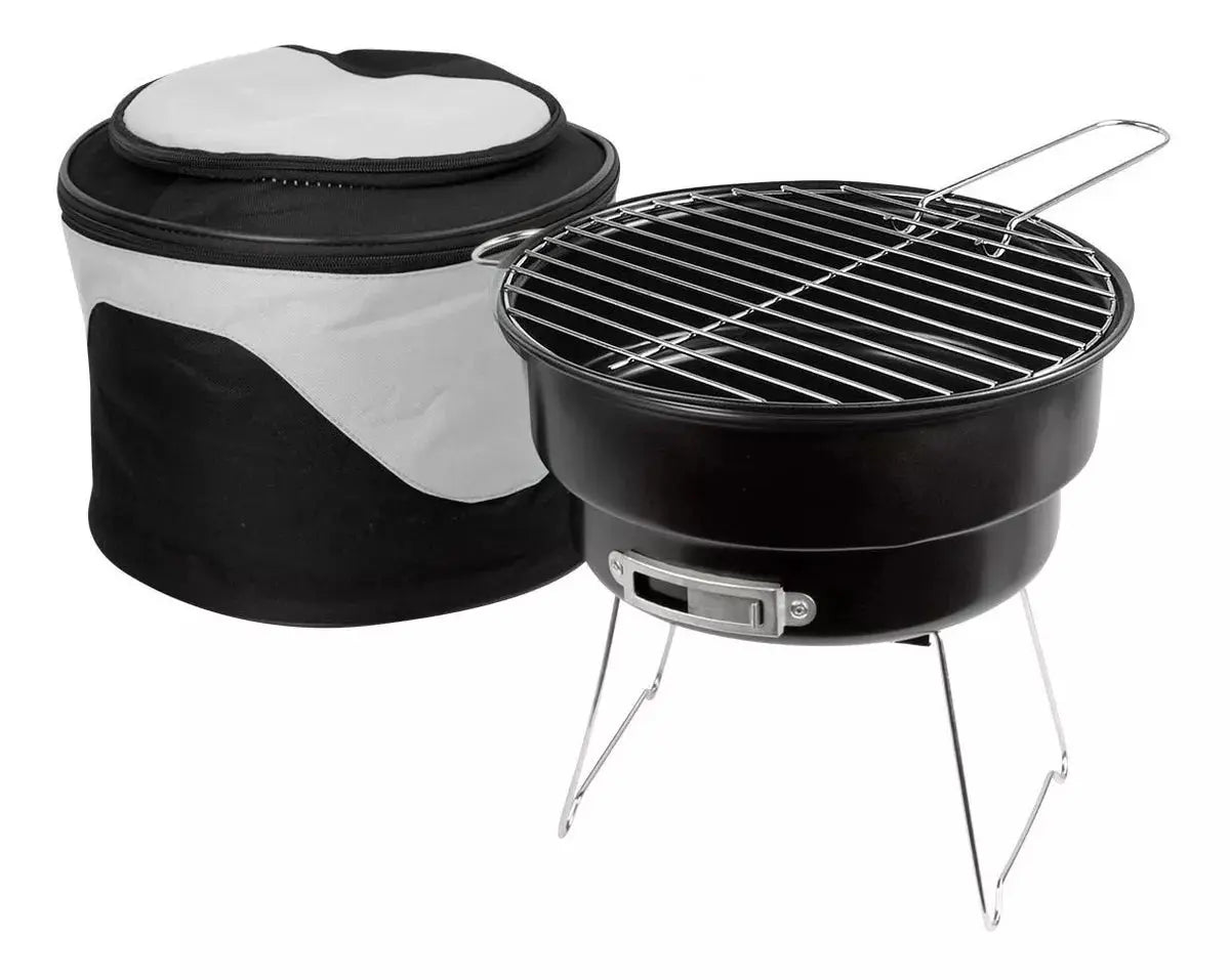 Mini Asador Parrilla Grill Carbon Hielera Portatil Acampar - Promoopcion - uso