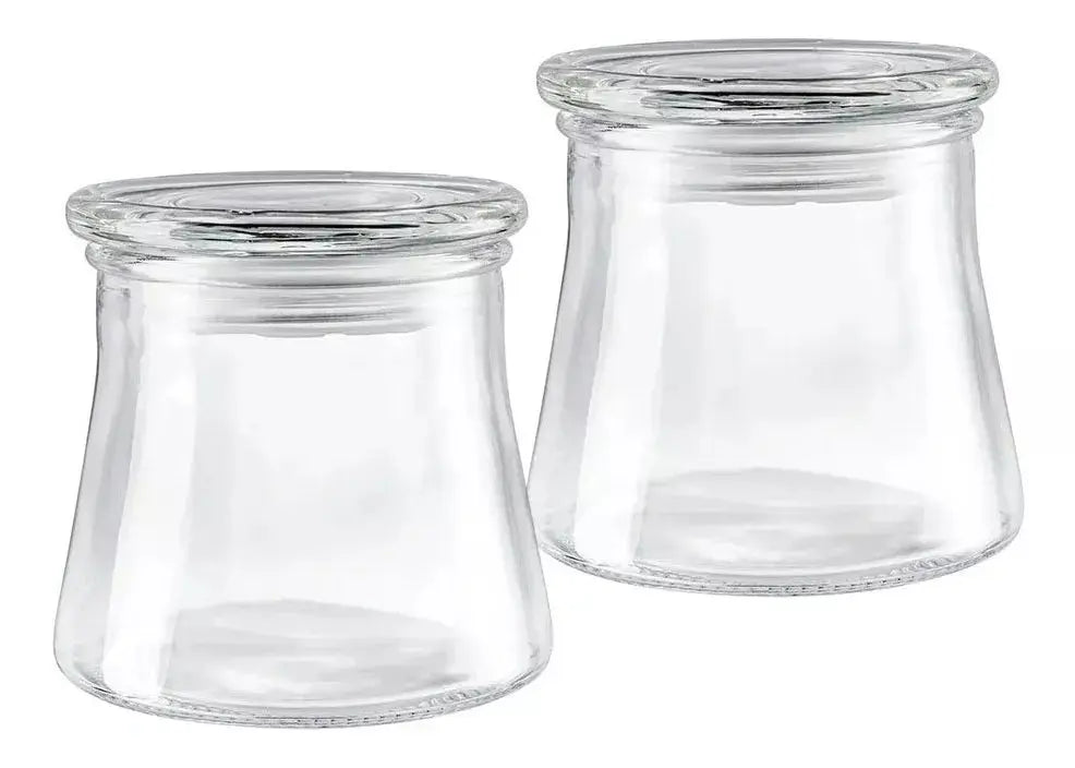 Set De 3 Frascos Especieros Vidrio Con Tapa Organizador - URREA - detalle