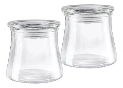 Set De 3 Frascos Especieros Vidrio Con Tapa Organizador - URREA - detalle