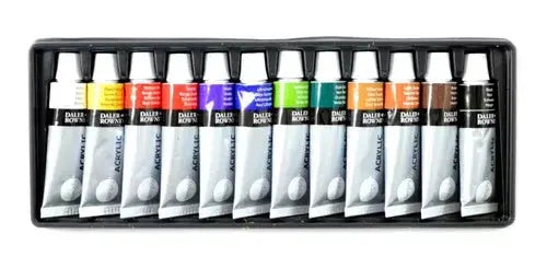Pintura Acuarela Daler Rowney Simply Tubo 12ml 12 Colores - daler rowney