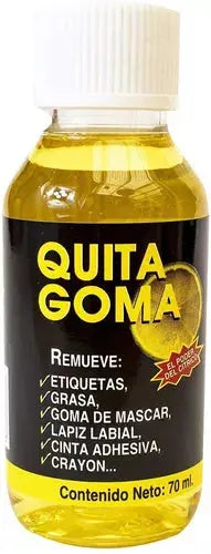 Removedor Quita Goma Pegamento 70ml Liquido Multiusos 3pz - Quita goma