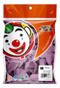 50pz Globos Payaso Vintage N°9 Decoracion Retro Malva - GLOBO PAYASO - detalle