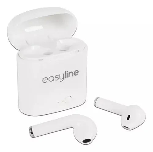 Audifonos Inalambricos Blancos Easy Line Viva Buds Pro - Easy Line - vista lateral