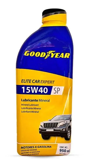 Aceite Mineral Lubricante Motor Goodyear 950ml Escoge Tipo 15W40 - Goodyear - accesorios