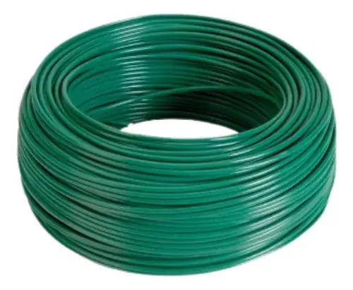 Cable Rohs Thw-ls/thhw-ls Argos 100m #12 Verde Antiflama - Argos - empaque