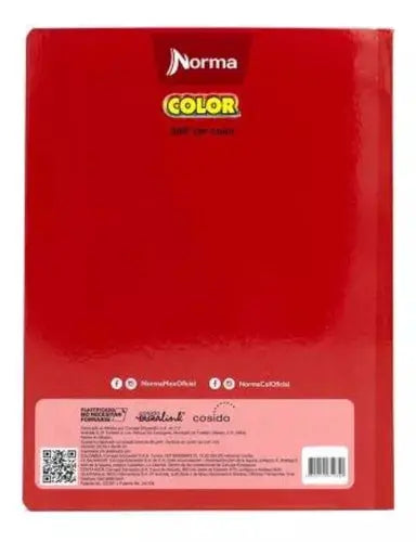 Libreta Cuaderno Profesional Cosido Norma 100hj Cuadro Chico - Norma - accesorios