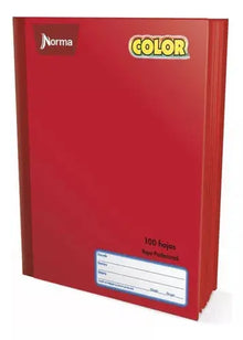 Libreta Cuaderno Profesional Cosido Norma 100 Hojas Raya - Norma - vista trasera
