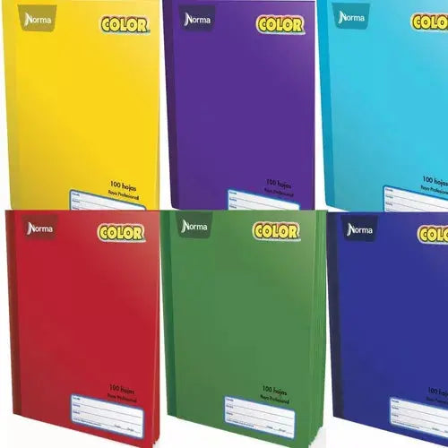 Libreta Cuaderno Profesional Cosido Norma 100 Hojas Raya - Norma - accesorios
