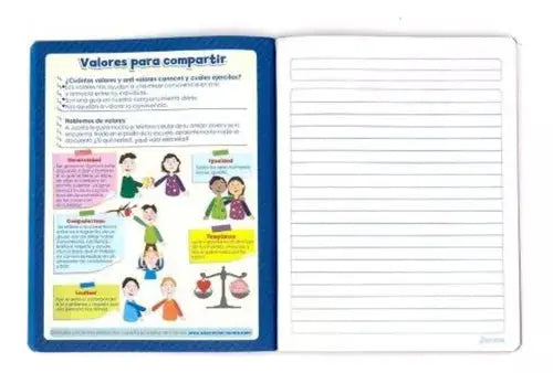Cuaderno Forma Frances 100 Hojas Norma Color 360 Cosido Raya - Norma - empaque