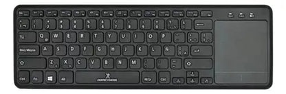 Teclado Inalambrico Mouse Touch Pad Perfect Choice Negro - Perfect Choice - vista lateral