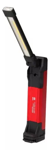 Linterna Led Urrea Tipo Slim Recargable 400lm Base Magnetica - Lock - vista lateral