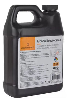 1lt Alcohol Isopropilico Perfect Choice Limpieza Electronica - Perfect Choice - vista lateral
