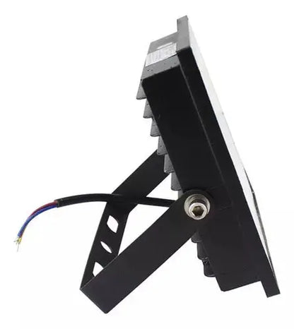 Reflector Fijo Ultra Delgado Sanelec 30w Luz Fria Ip 65 - Sanelec - vista lateral