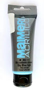 Pintura Acrílica En Tubo Maimeri Acabado Semi-mate 75ml  Azul Celeste - maimeri