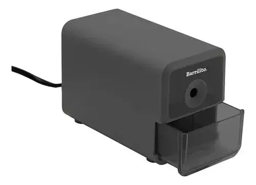 Sacapuntas Barrilito Electrico Color Negro Un Orificio - Barrilito