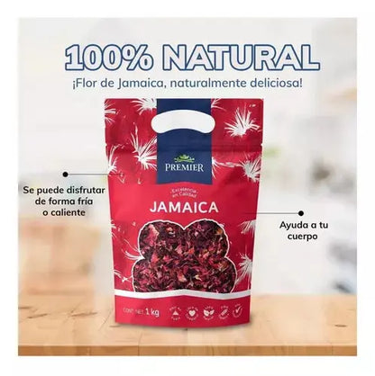 Flor de Jamaica Premier  1kg - Premier - empaque