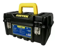 Caja Portaherramientas Plastica Surtek 17''x9''x8'' Negro - Surtek - empaque