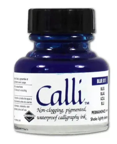 Tinta Acrílica Caligrafía Calli Ink Daler 29ml Escoge Color Azul - Dixon Arte
