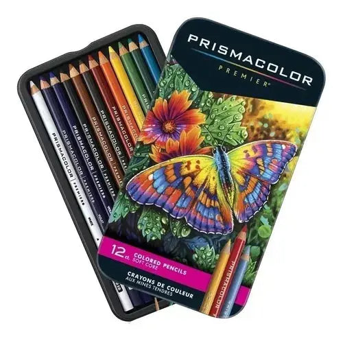 Lápices de Colores Profesionales Prismacolor Premier con 12 piezas - Prismacolor - empaque