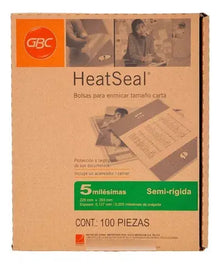 Mica Gbc M130250 Forma Semi Flexible 5 Mm 100pz - ACCO - vista lateral