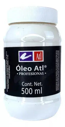 Oleo Atl 500ml Pintura Arte Pintores Colores A Escoger Blanco de titaneo 236 - atl