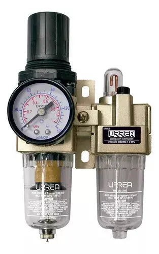 Filtro Regulador Lubricador Aire Urrea Rosca 1/4'' Npt - Lock