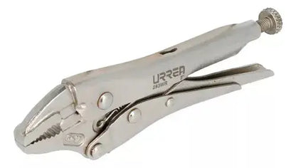 4 Piezas Pinzas Presion Urrea Acero Color Plateado - Lock