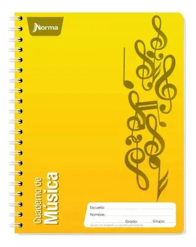 Cuaderno Profesional Norma 80 Hojas Pautado Doble Arillo - Norma - accesorios