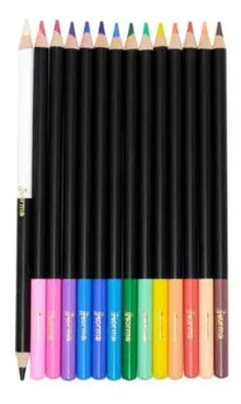 15 Lapices Colores Norma Intensos Linea Premium Punta 4mm - Norma - accesorios