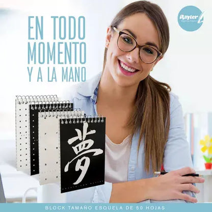 Pack 30 Mini Libretas Apuntes Block Rayter 40h Dif. DiseÃ±os - Rayter