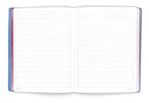 Cuaderno Frances 100 Hojas Norma Color 360 Cosido Doble Raya Azul marino - Norma - vista lateral