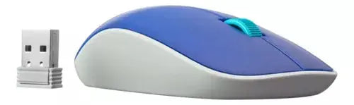 Mouse Azul Inalambrico Viva Easy Line Sensor Optico 1000 Dpi - Easy Line