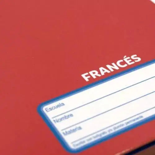 Cuaderno Frances 100 Hojas Norma Color 360 Cosido Doble Raya Azul marino - Norma - accesorios