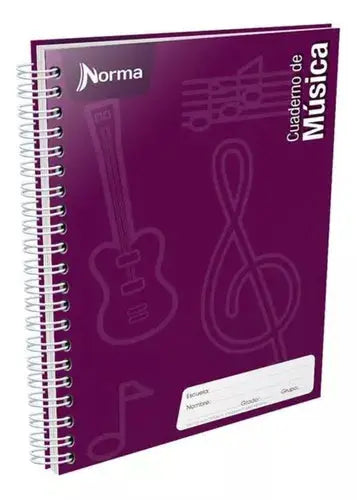 Cuaderno Profesional Norma 80 Hojas Pautado Doble Arillo - Norma