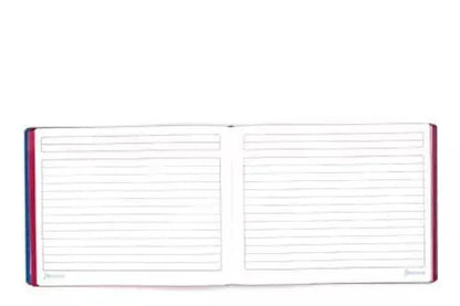 Cuaderno Forma Italiano 100 Hojas Norma Color Cosido Raya Rojo - Norma - vista lateral