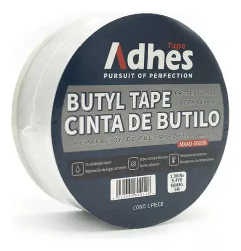 Cinta Butilo Adhes Reparacion Contra Agua 50mm X 5m - ADHES - vista lateral