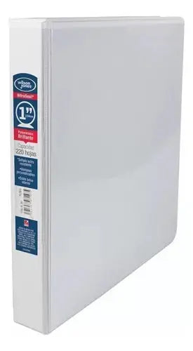 Carpeta Brillante Wilson Jones 1 Pulgada Capacidad 220 Hojas - Wilson Jones - vista lateral