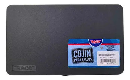 Cojin Para Sellos Baco Sin Tinta Grande Plastico 18x10 Cm - BACO