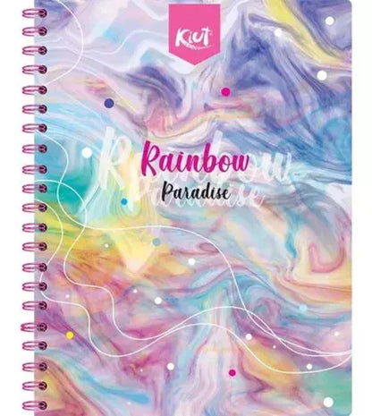 Libreta Raya Norma Kiut Profesional 200 Hojas 5 Materias - Norma - vista lateral
