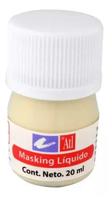 2 Masking Líquidos 20ml Atl Enmascarador Arte Pintura Rodin - Rodin - vista lateral