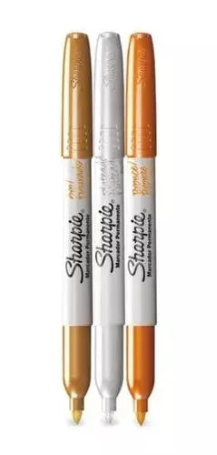 Marcadores Permanentes Sharpie Metálicos 3 Piezas - Sharpie - empaque