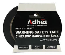 Cinta Delimitadora Area Marcaje Pisos Adhes 48mmx33m Elegir Color Negro - ADHES
