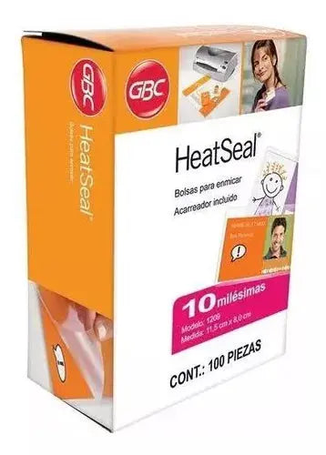 100pz Mica Termica Gbc 11.5 X 8 Cm 10 Milesimas - ACCO