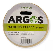 Cinta Masking Tape Argos 24mmx50m Uso General Papel Crepado - Argos - detalle