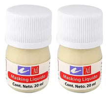 2 Masking Líquidos 20ml Atl Enmascarador Arte Pintura Rodin - Rodin
