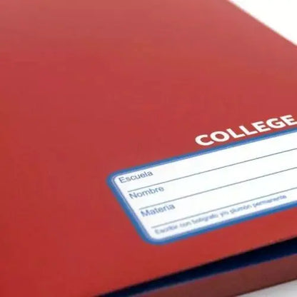 Cuaderno College 100 Hj Norma Color 360 Cosido Doble Raya - Norma - detalle