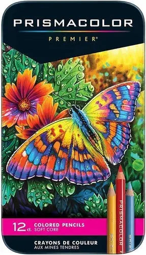 Lápices de Colores Profesionales Prismacolor Premier con 12 piezas - Prismacolor - vista trasera