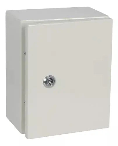Gabinete Metalico Argos 300x300x150mm Ip-66 Color Beige - Argos - vista trasera